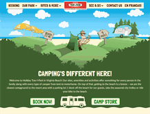 Tablet Screenshot of campingvb.com
